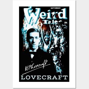 LOVECRAFT WEIRD TALES Posters and Art